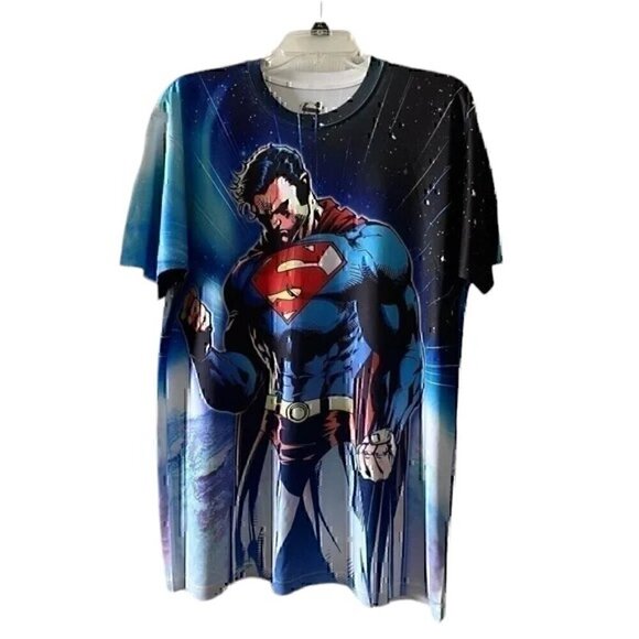 Superman T-shirt Men's size Large - Picture 1 of 2